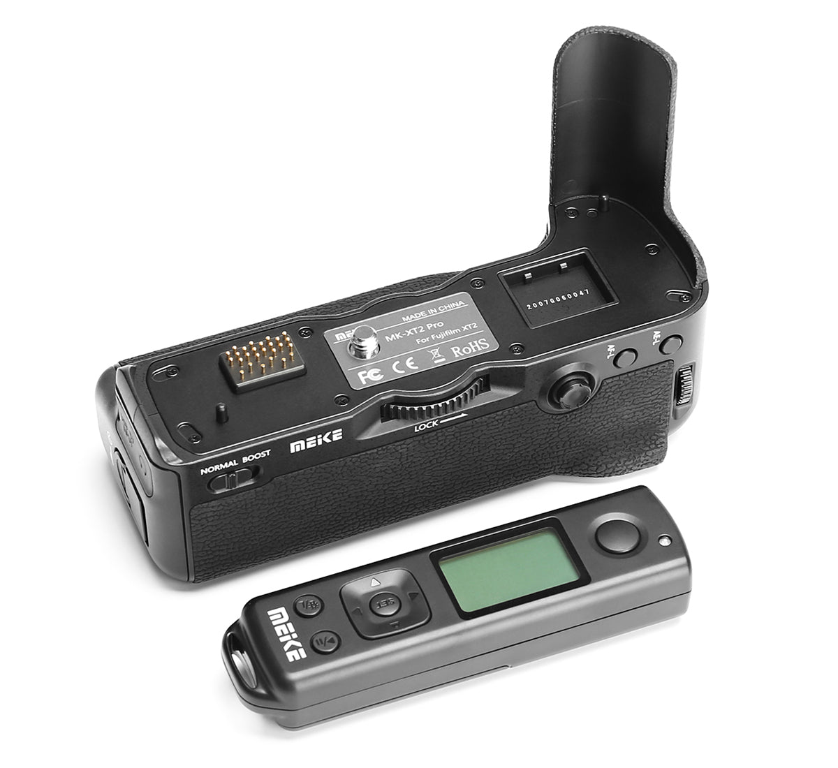 Meike Batteriegriff MK-XT2 Pro mit Funk-Timer-Fernauslöser für Fujifilm X-T2 ersetzt VG-XT2