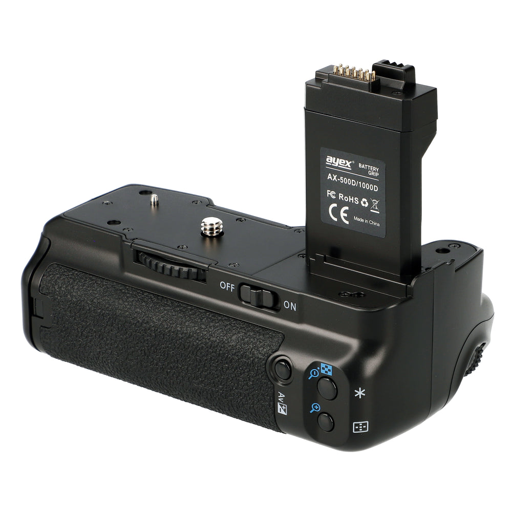 Batteriegriff für Canon EOS 1000D 500D 450D wie BG-E5 Optimal für Hochformat