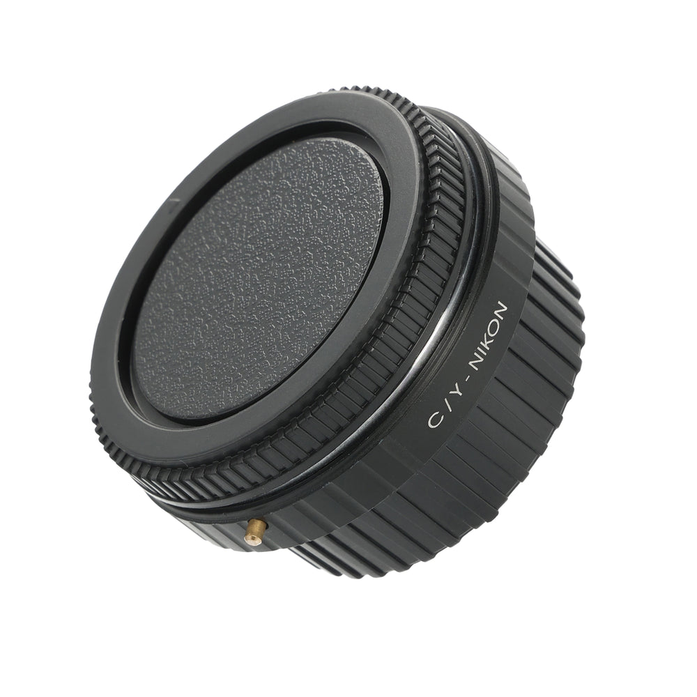 Objektivadapter Contax Yashica auf Nikon + Korrektur Linse