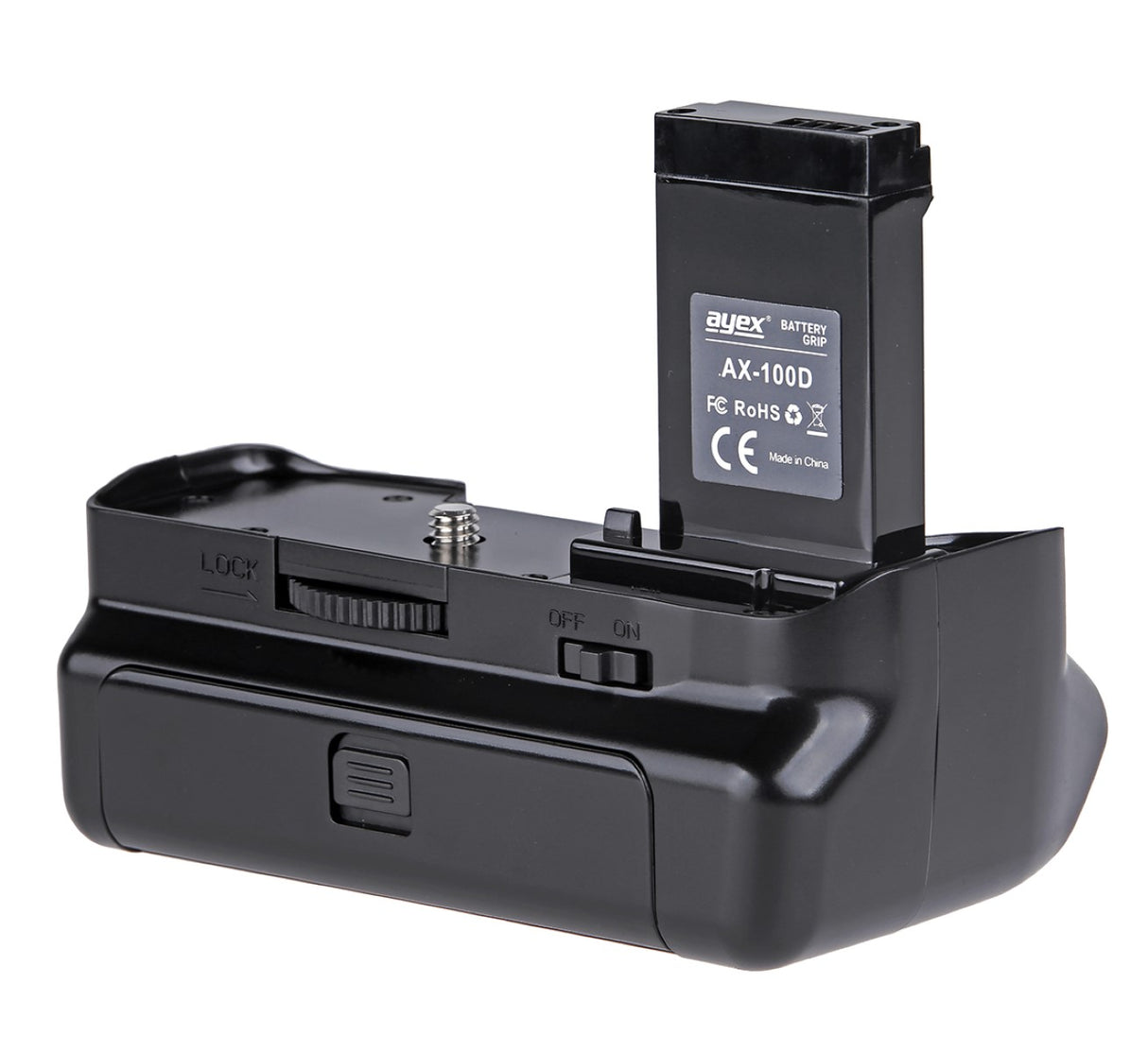 Batteriegriff für Canon EOS 100D/SL1 mit IR-Fernauslöser Ersatz für BG-100DH