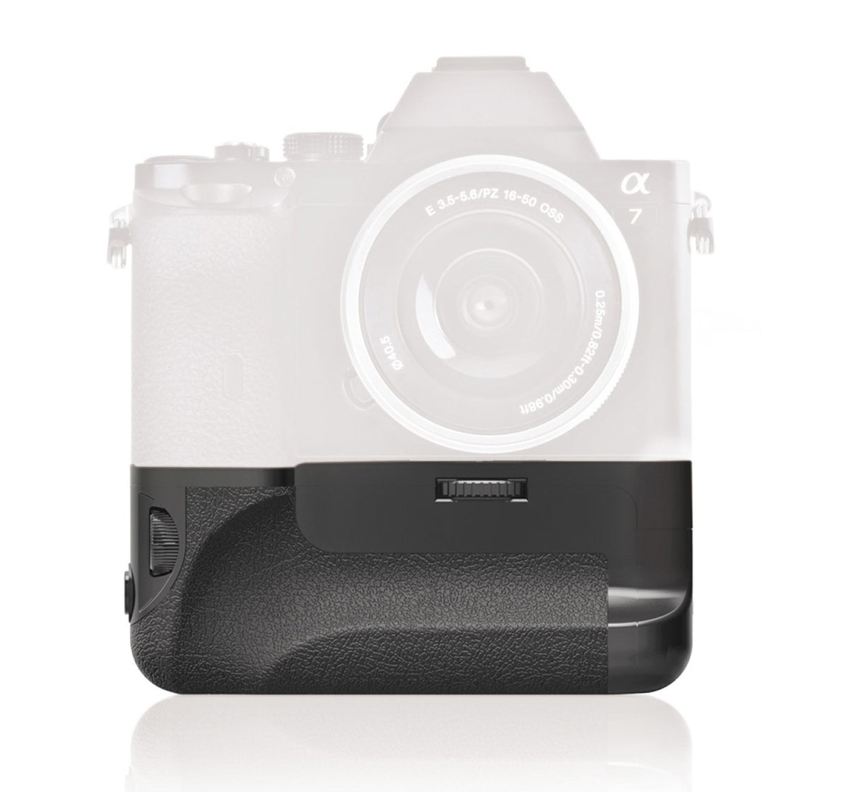 Meike Batteriegriff Set für Sony Alpha a7 a7R a7S wie VG-C1EM + 2x ayex NP-FW50 Akku + USB Dual Ladegerät MK-A7