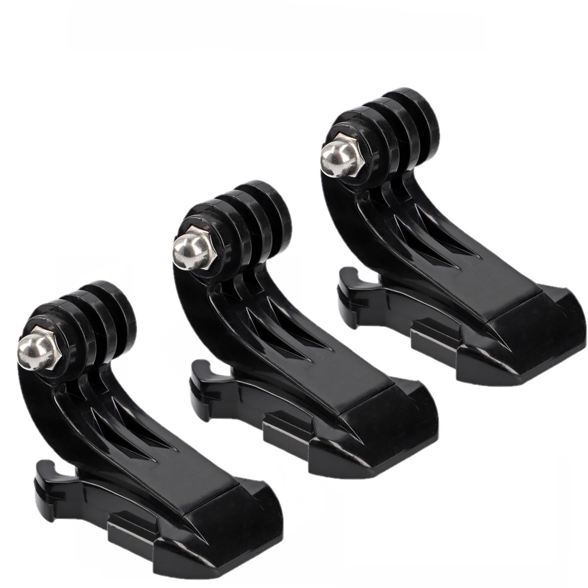 J-Hook Buckle Mount 3 Stück Schnellwechselhalterung für GoPro & andere Action-Cams