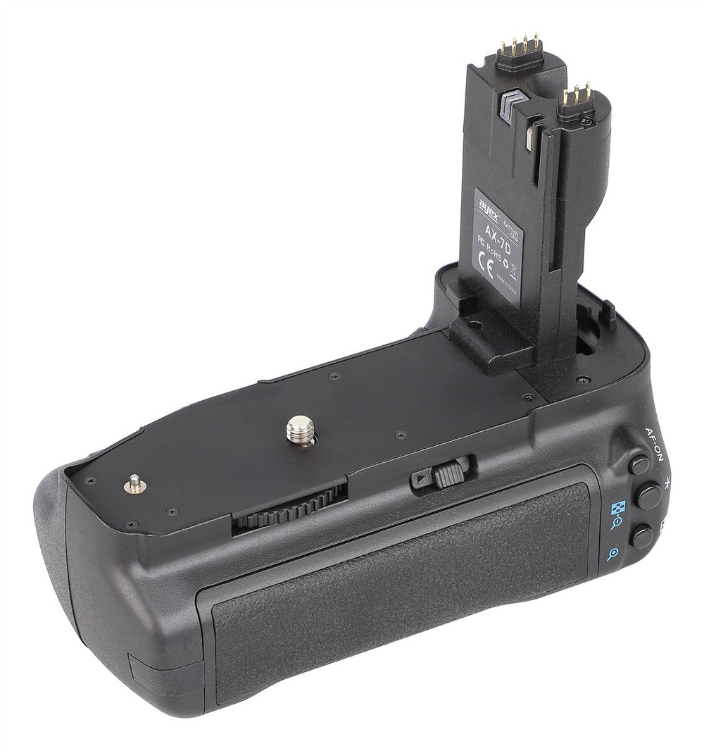 Batteriegriff für Canon EOS 7D ersetzt BG-E7 mit Hochformatauslöser & vielen Funktionen