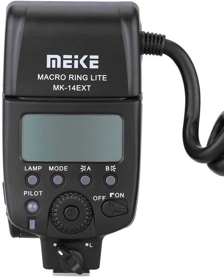 Meike mk-14ext TTL LED Makro Ring Flash für Canon E-TTL 5DMarkII/5DMarkIII/6d/7d/60d/600d/550d/500d/1000d/1100d