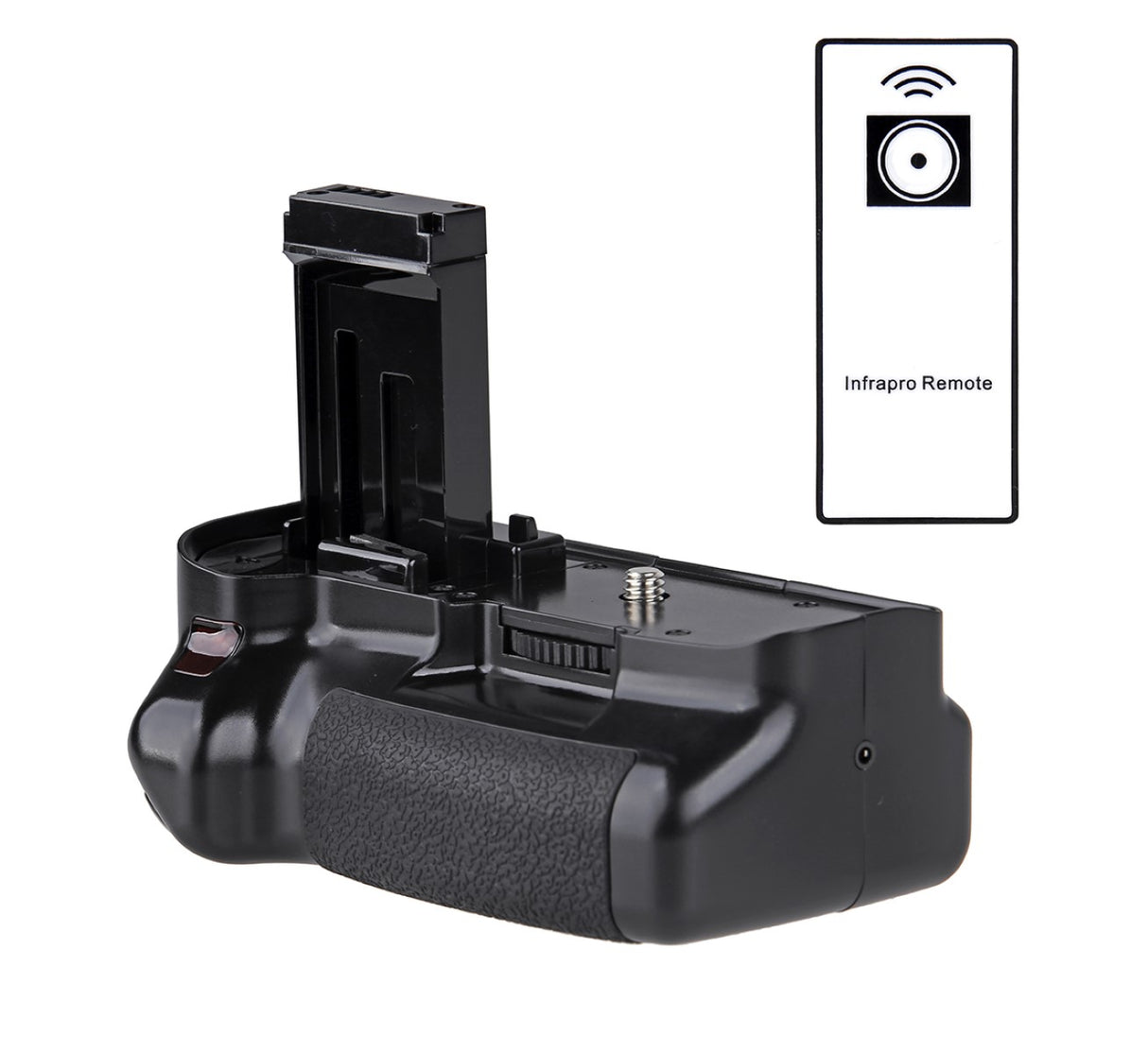 Batteriegriff für Canon EOS 100D/SL1 mit IR-Fernauslöser Ersatz für BG-100DH