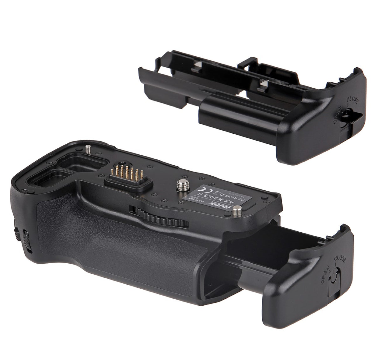 Batteriegriff Set für Pentax K3 K3II wie D-BG5 + 2x D-Li90 Akku