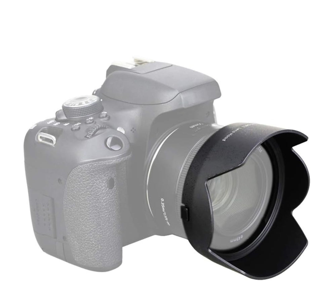 Gegenlichtblende für Canon EF 50mm f/1.8 STM Tulpenform ersetzt ES-68II