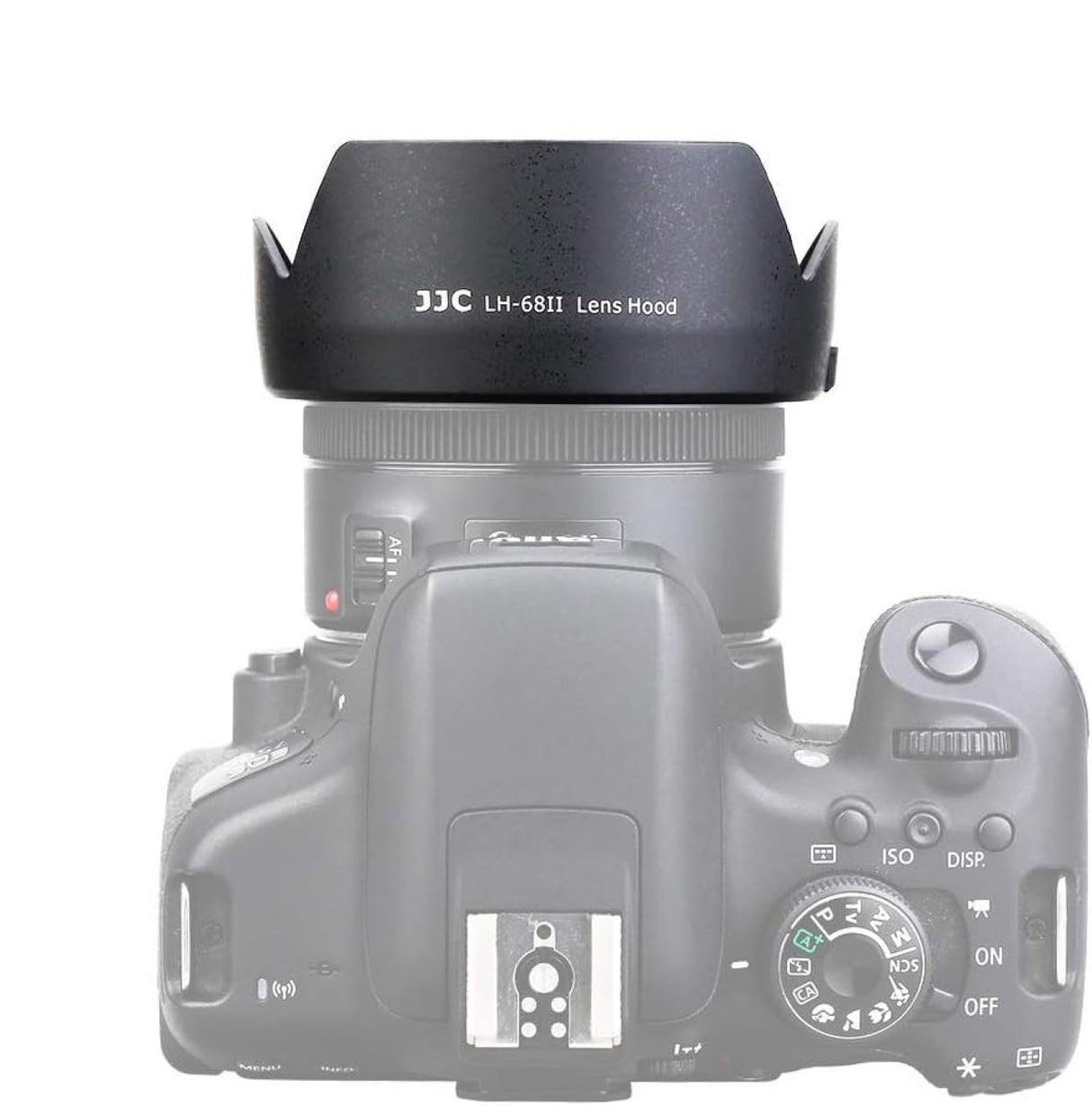 Gegenlichtblende für Canon EF 50mm f/1.8 STM Tulpenform ersetzt ES-68II