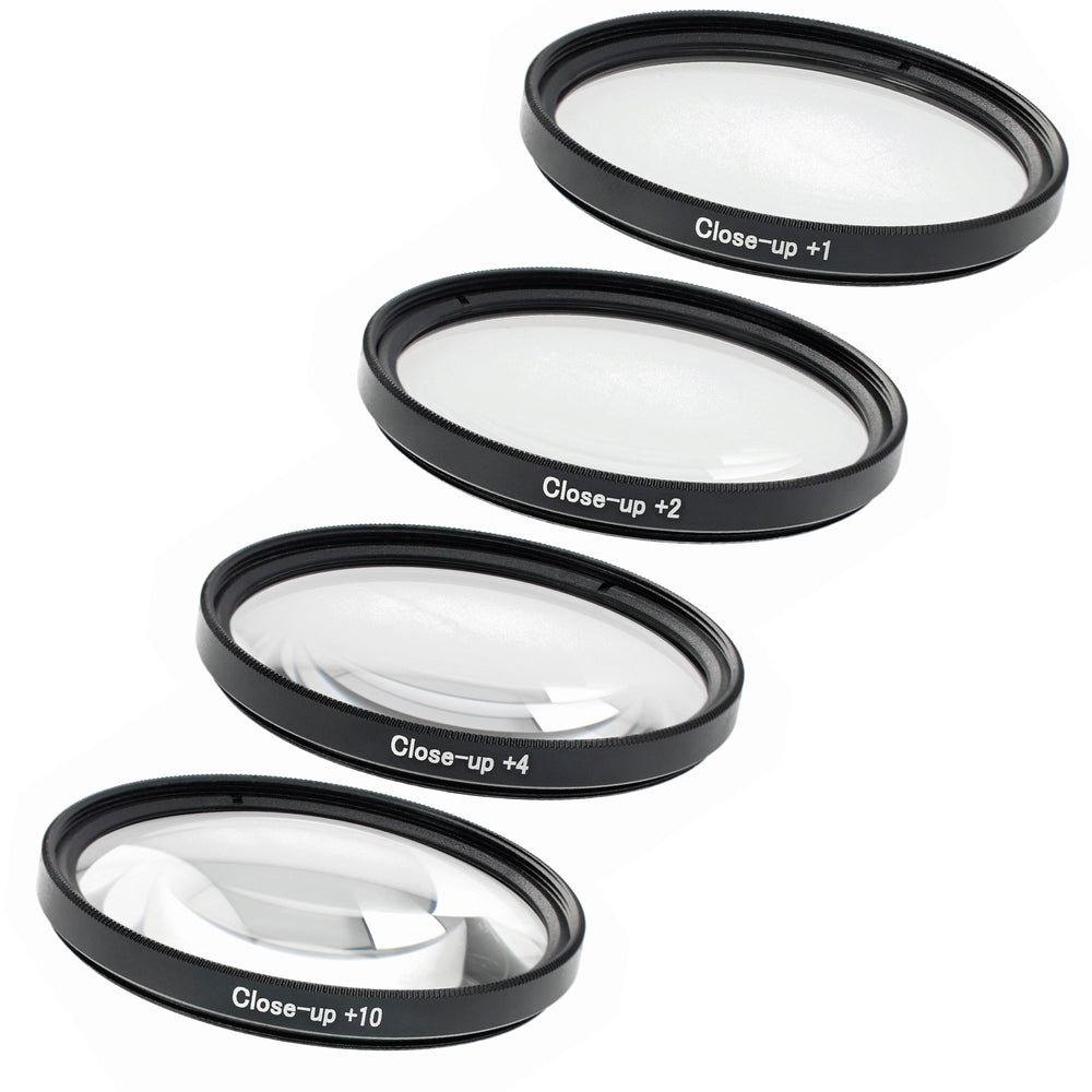 ayex Close up Makro Linsen Set 55mm - 4 teilig (+1, +2 +4, +10)