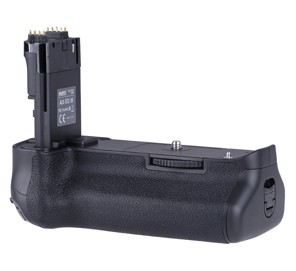 Batteriegriff Set für Canon EOS 5D Mark III + 2x LP-E6N Akku + 1x USB Dual Ladegerät wie BG-E11