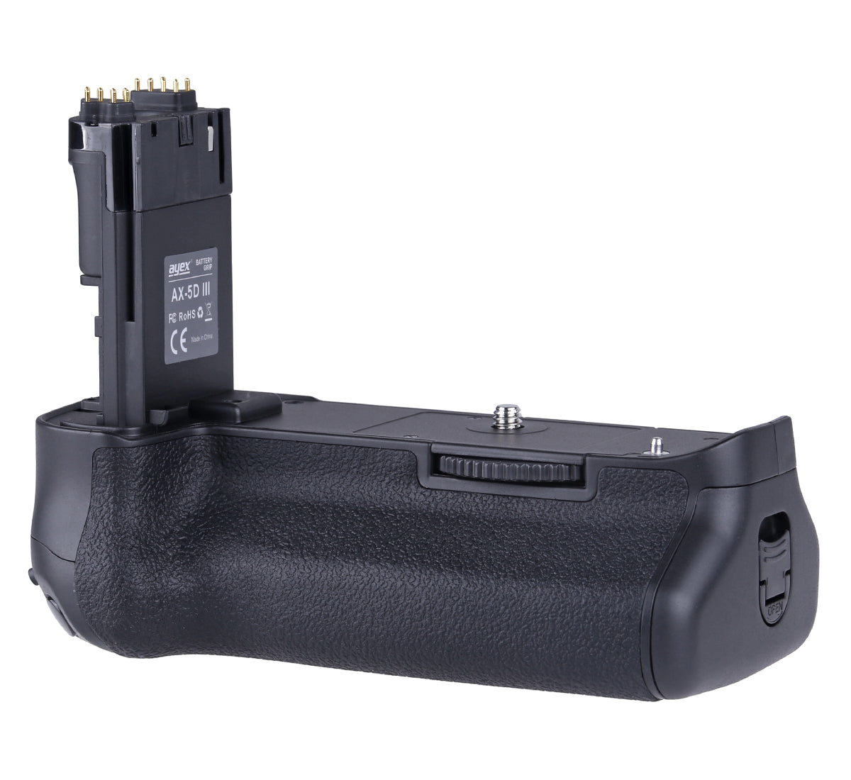 Batteriegriff Set für Canon EOS 5D Mark III + 2x LP-E6N Akku + 1x USB Dual Ladegerät wie BG-E11