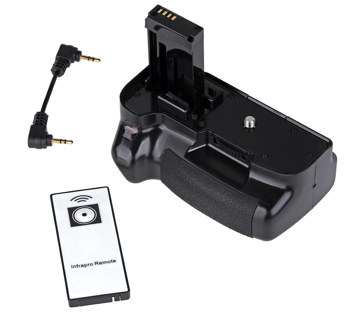 Batteriegriff für Canon EOS 100D/SL1 mit IR-Fernauslöser Ersatz für BG-100DH