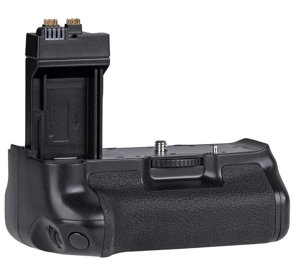 Batteriegriff Set für Canon EOS 700D 650D 600D 550D + 2x LP-E8 Akku + 1x USB Dual Ladegerät
