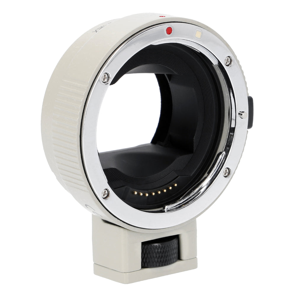 Objektivadapter AF Autofokus Canon EF/EF-S-Objektiv auf Sony E-Mount-Kamera EF-NEX II Weiß
