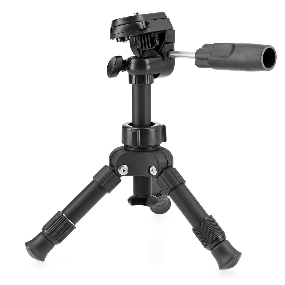 ayex Leichtes Robustes Kamera Stativ mit 3-Wege-Kopf Schnellwechselplatte & Wasserwaage Aluminium