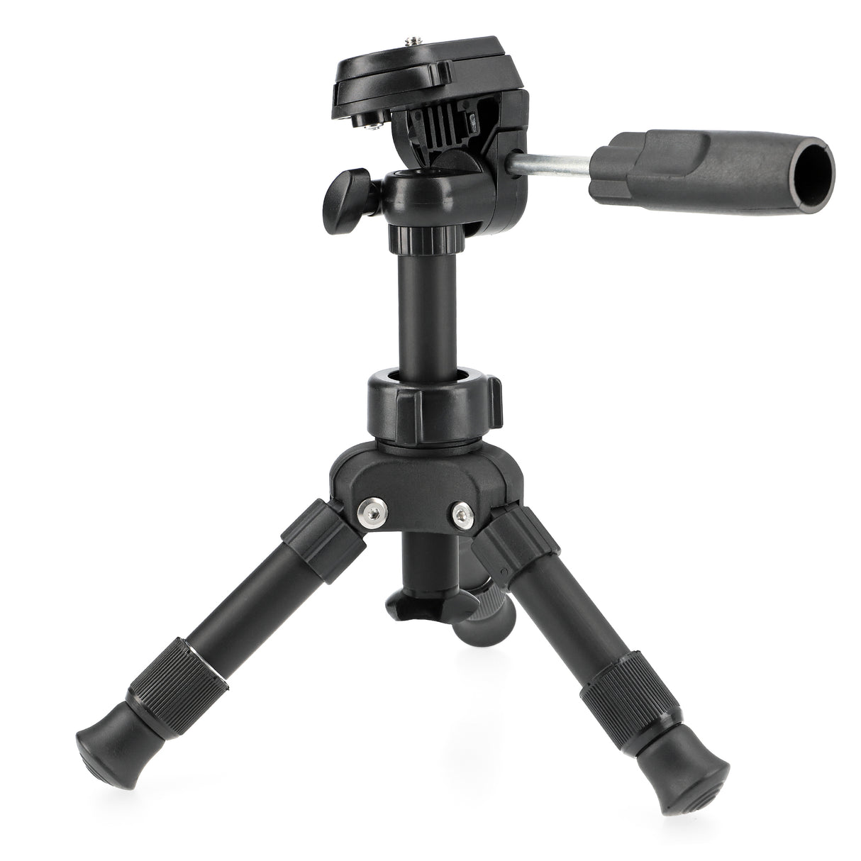 ayex Leichtes Robustes Kamera Stativ mit 3-Wege-Kopf Schnellwechselplatte & Wasserwaage Aluminium