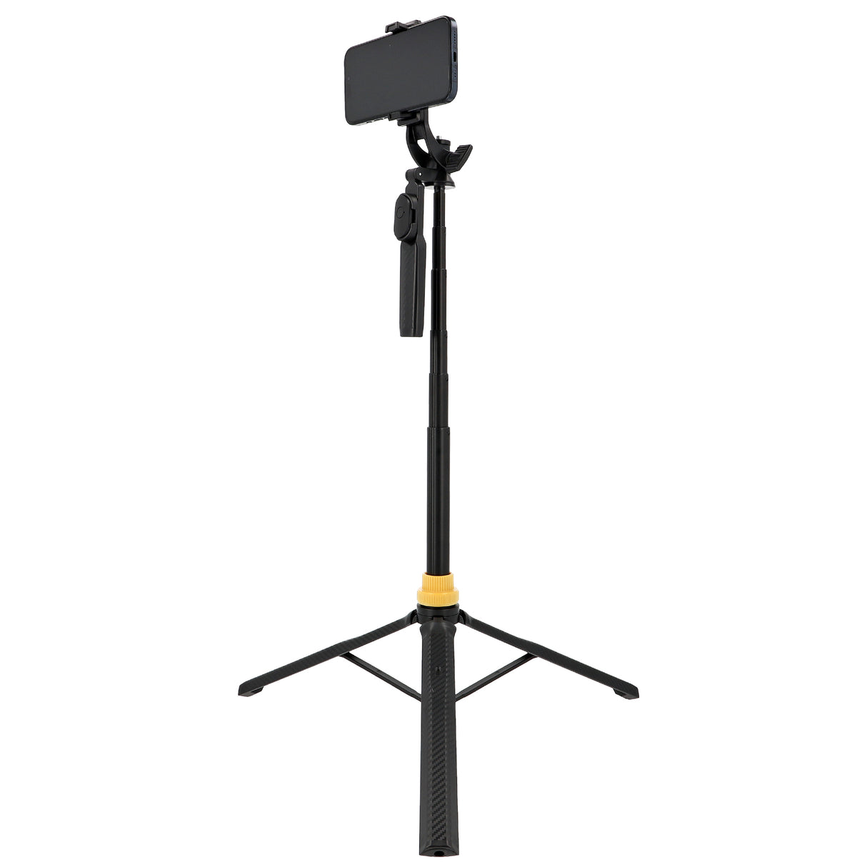 Selfie-Stick-Stativ mit Bluetooth-Fernbedienung & Handyhalterung – ausziehbar bis 170 cm