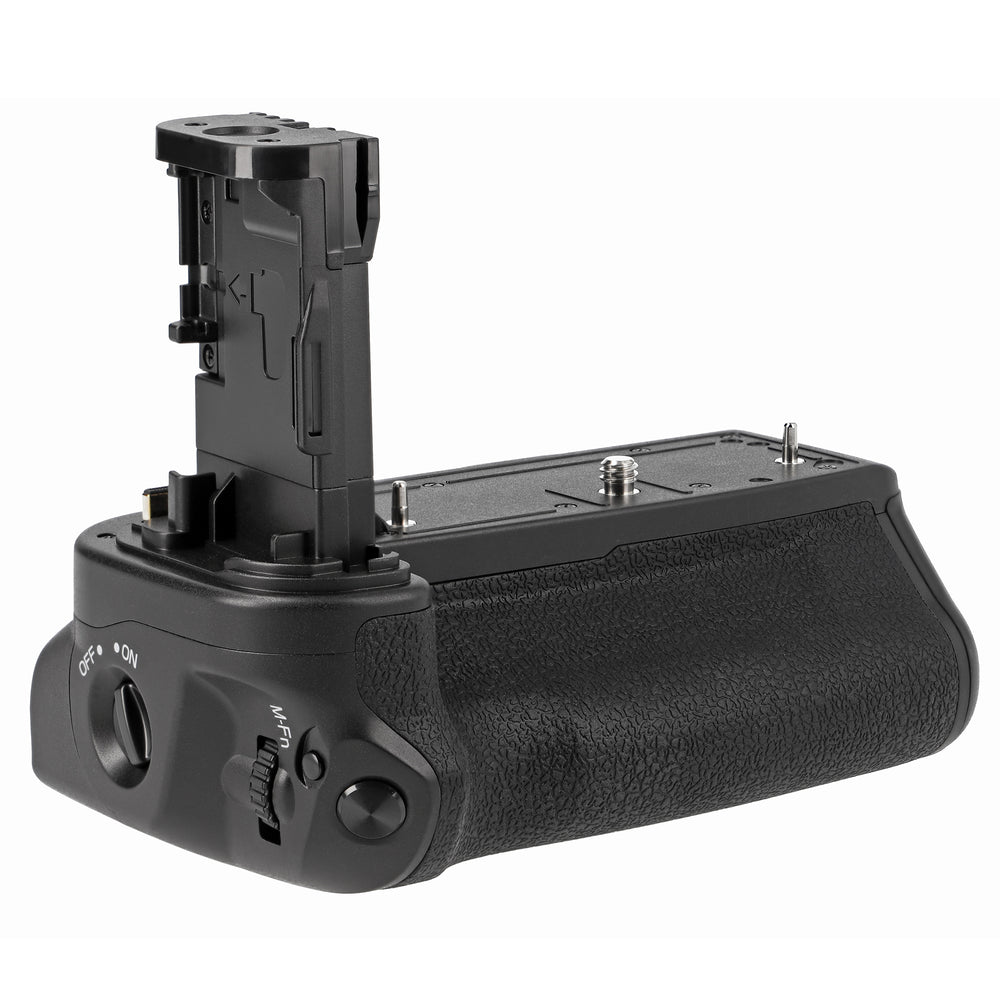 Batteriegriff für Canon EOS R5 R6 R6 Mark II wie BG-R10 Inkl. Timer-Fernauslöser + 2x LP-E6NH Akkus