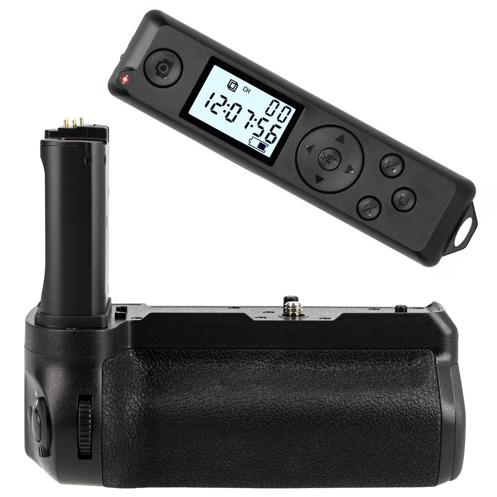Batteriegriff für Nikon Z7 II & Z6 II inkl. Timer Fernauslöser ersetzt MB-N11 Kamera Hochformat Handgriff