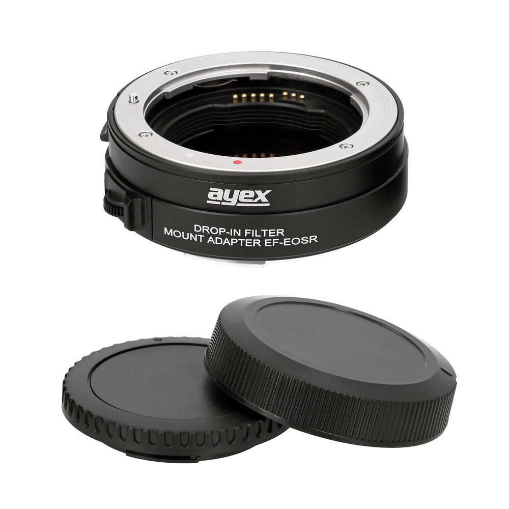 Objektivadapter mit Drop-In ND Filter für Canon EF-S Objektive an EOS RF Mount Autofokus EFTR-II
