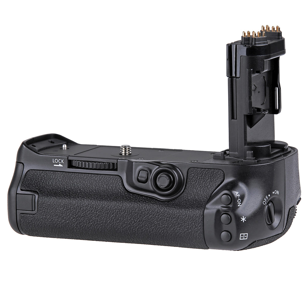 Batteriegriff Set für Canon EOS 7D Mark II wie BG-E16 + 2x LP-E6N Akku + 1x USB Dual Ladegerät