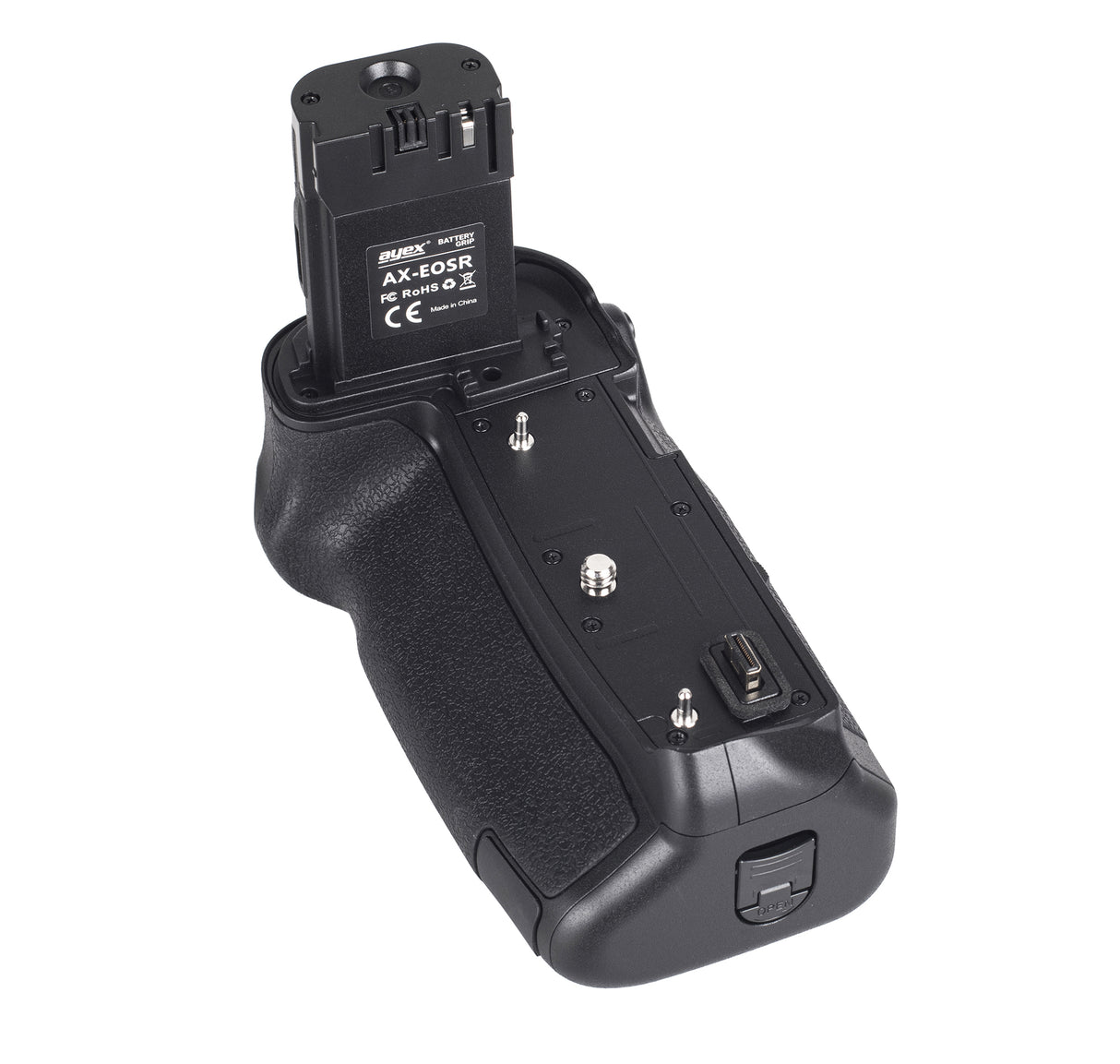 Batteriegriff Set für Canon EOS R Ra Handgriff mit Ladefunktion + 2x LP-E6N Akkus Inkl. USB-C Netzteil