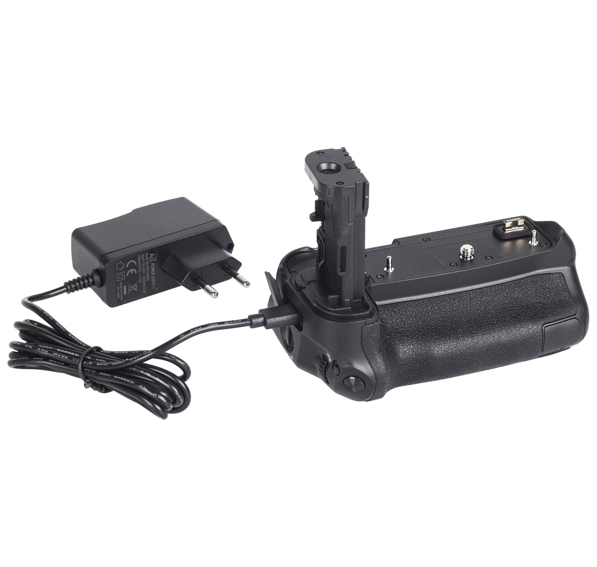 Batteriegriff Set für Canon EOS R Ra Handgriff mit Ladefunktion + 2x LP-E6N Akkus Inkl. USB-C Netzteil