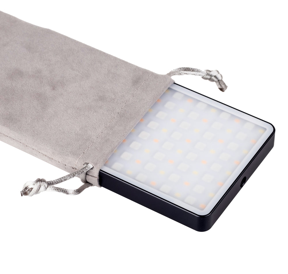 Tragbares LED Videolicht USB CRI 95 & 360° Vollfarbe 9 Lichtszenarios 2500K-8500k 160 LED-Perlen dimmbar für perfekte Ausleuchtung