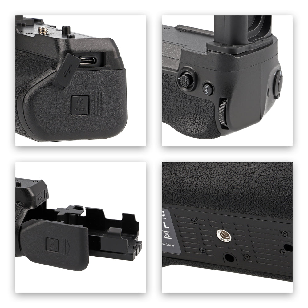 Batteriegriff für Nikon Z7 II & Z6 II inkl. Timer Fernauslöser ersetzt MB-N11 Kamera Hochformat Handgriff