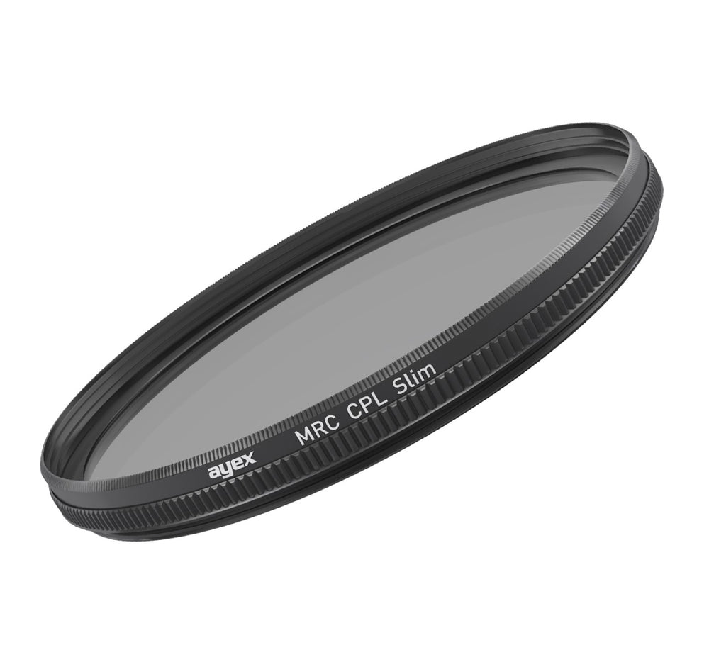 ayex 16-fach vergüteter Slim Polfilter (CPL) 62mm