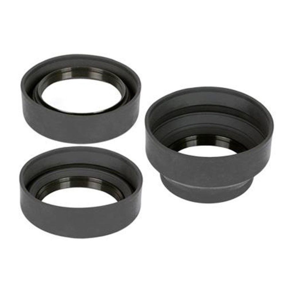 ayex 3 Stufen Sonnenblende 62mm faltbar Gummi Lens Hood
