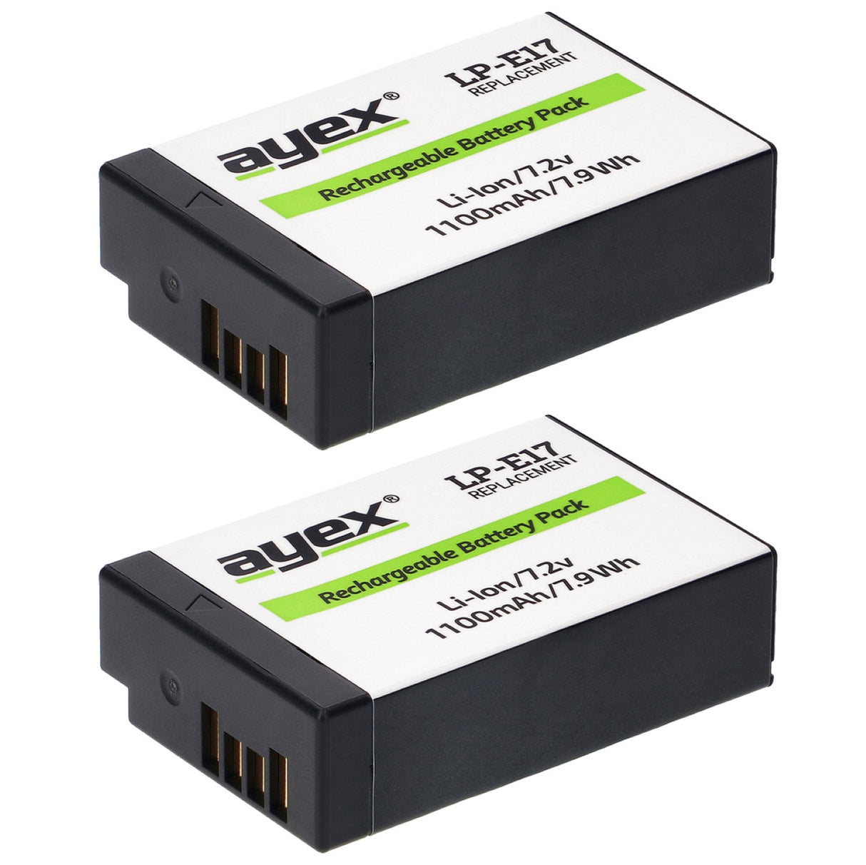 Batteriegriff Set für Canon EOS RP R8 + 2x LP-E17 Akku + 1x USB Dual Ladegerät