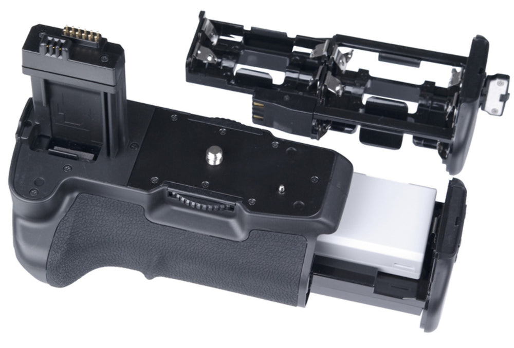 Batteriegriff Set für Canon EOS 1000D 500D 450D + 2x LP-E5 Akku wie BG-E5