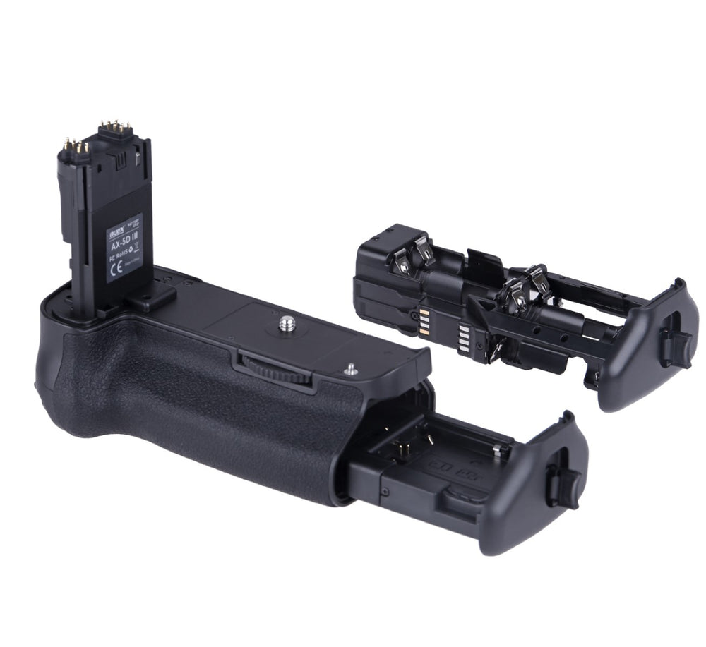 Batteriegriff für Canon EOS 5D Mark III 5DS 5DS R Ersatz für BG-E11 Optimal für Hochformat