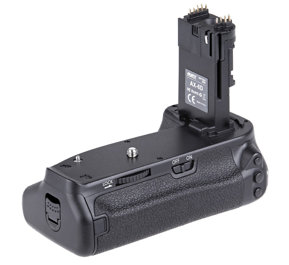 Batteriegriff für Canon EOS 6D Ersatz für BG-E13 Optimal für Hochformat