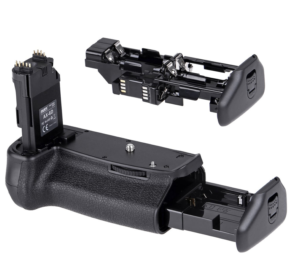 Batteriegriff für Canon EOS 6D Ersatz für BG-E13 Optimal für Hochformat