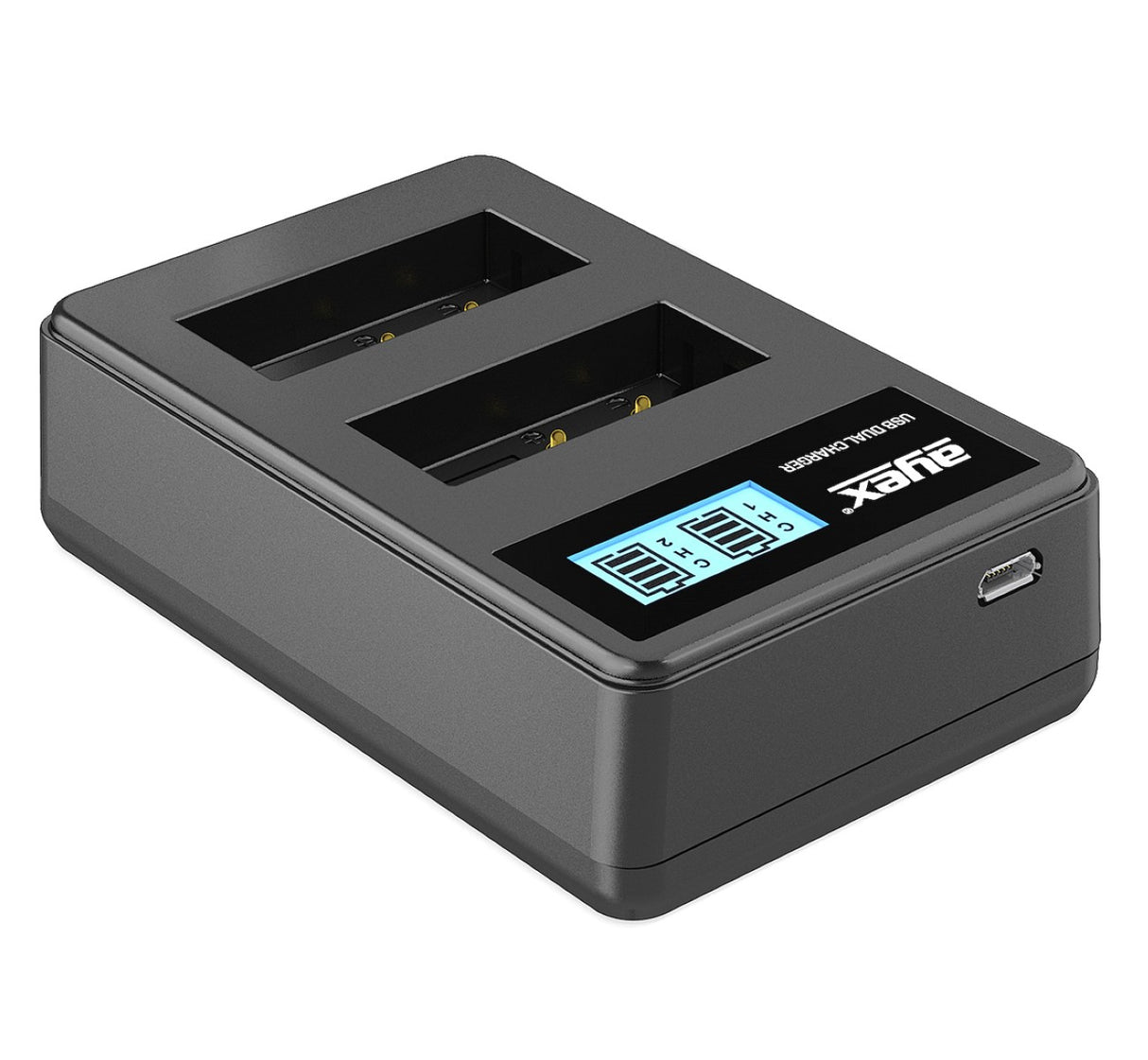 Batteriegriff Set für Canon EOS RP R8 + 2x LP-E17 Akku + 1x USB Dual Ladegerät
