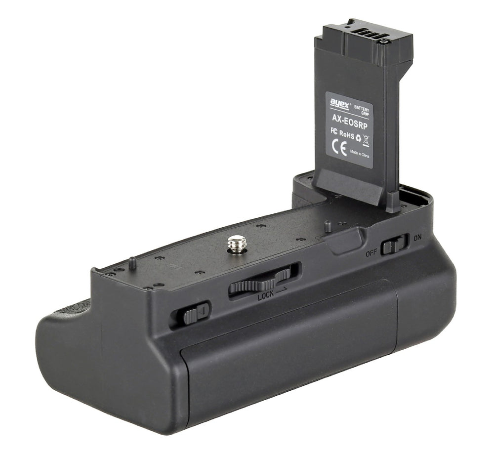 Batteriegriff für Canon EOS RP R8 Handgriff mit Auslöseknopf Betrieb mit 2 Akkus möglich wie EG-E1