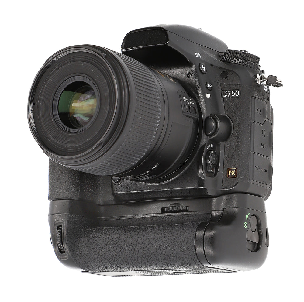 Batteriegriff für Nikon D750 Ersatz für MB-D16 Akkugriff Optimal für Hochformat