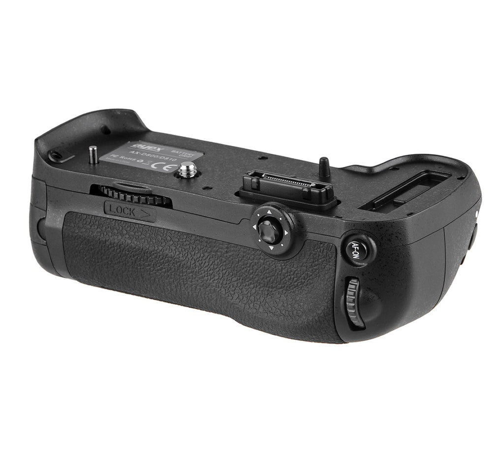 Batteriegriff für Nikon D800 D800E D810 D810A Ersatz für MB-D12 Optimal für Hochformat