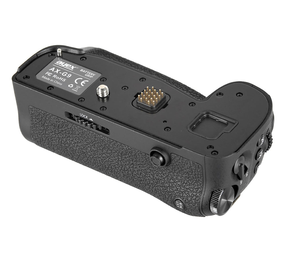 Batteriegriff für Panasonic Lumix G9 Handgriff mit Hochformatauslöser Ersatz für DMW-BGG9