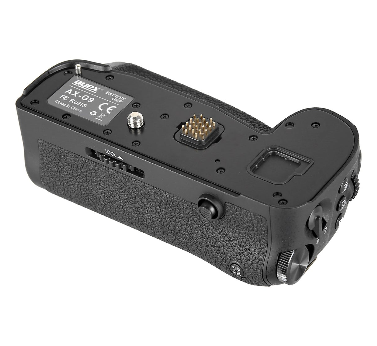 Batteriegriff für Panasonic Lumix G9 Handgriff mit Hochformatauslöser Ersatz für DMW-BGG9