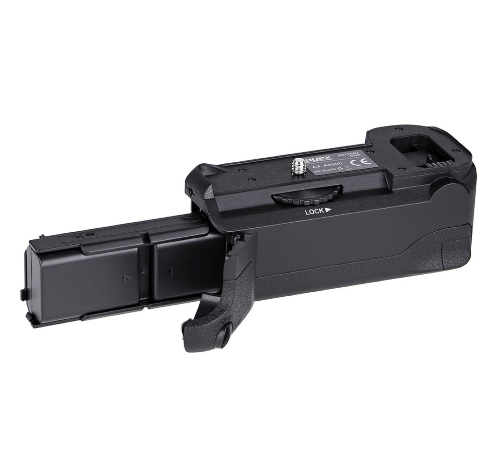 Batteriegriff für Sony Alpha A6500 ersetzt VG-A6500 Akkugriff Optimal für Hochformat