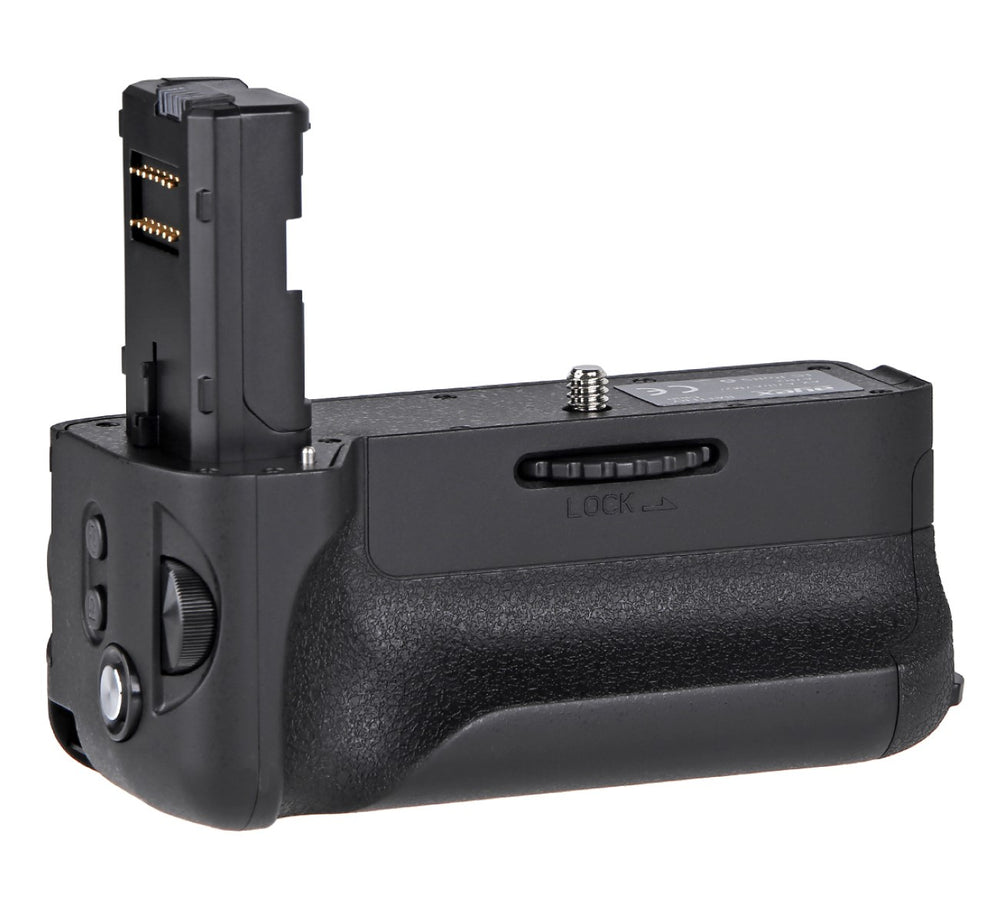 Batteriegriff Set für Sony Alpha A7II A7RII A7SII + 2x NP-FW50 Akku + 1x USB Dual Ladegerät