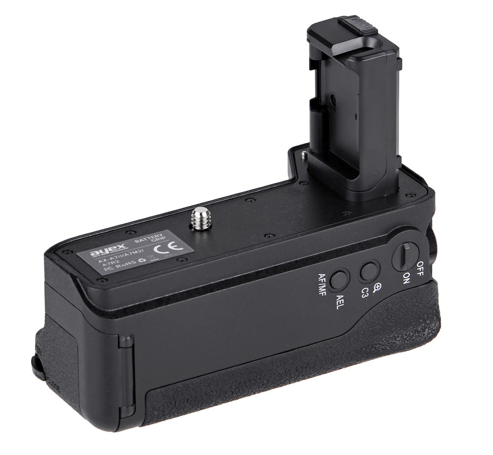 Batteriegriff Set für Sony Alpha A7II A7RII A7SII + 2x NP-FW50 Akku + 1x USB Dual Ladegerät
