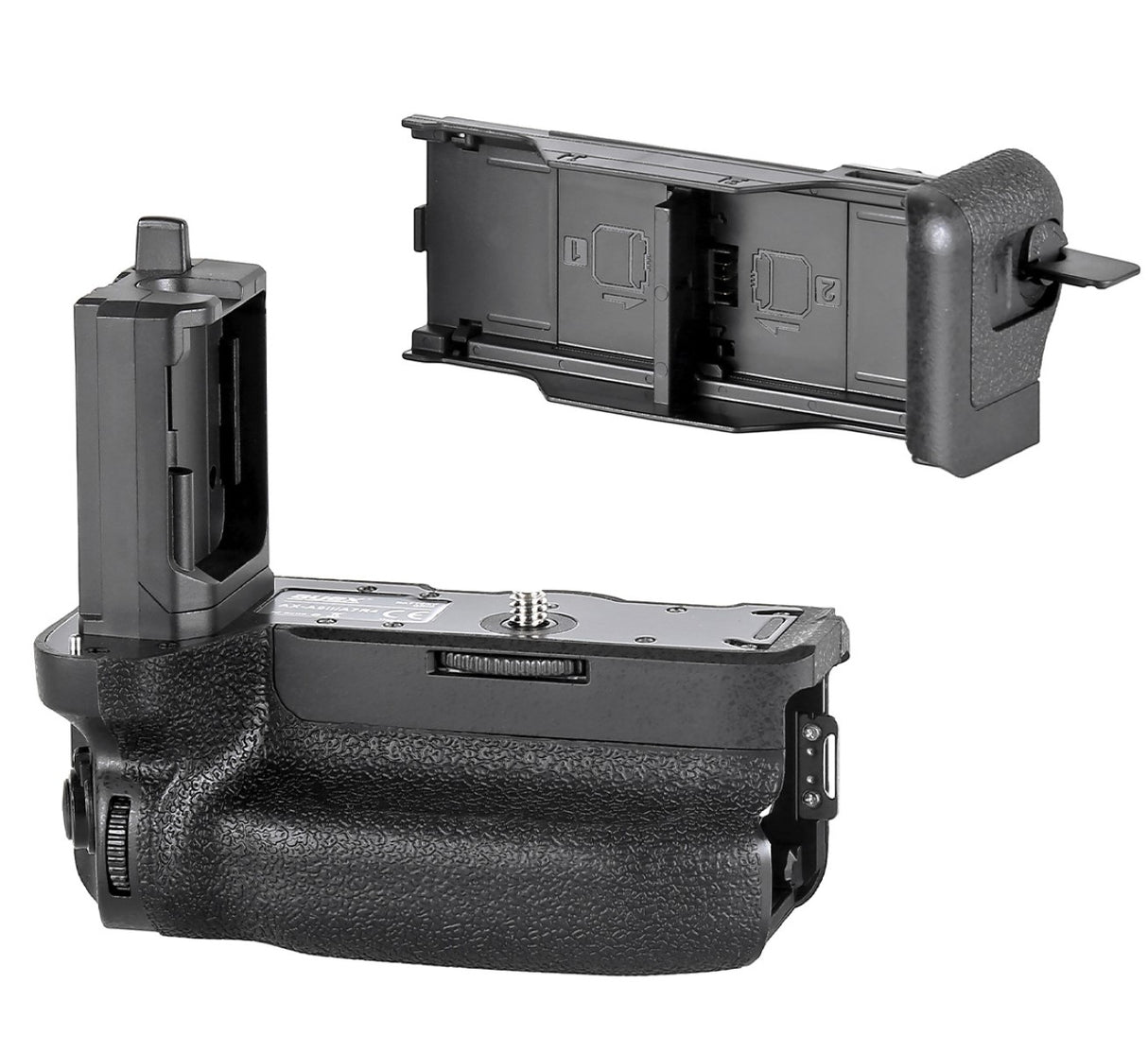 Batteriegriff für Sony Alpha 1 A7RIV A7SIII A7IV A9II ersetzt VG-C4EM Optimal für Hochformat