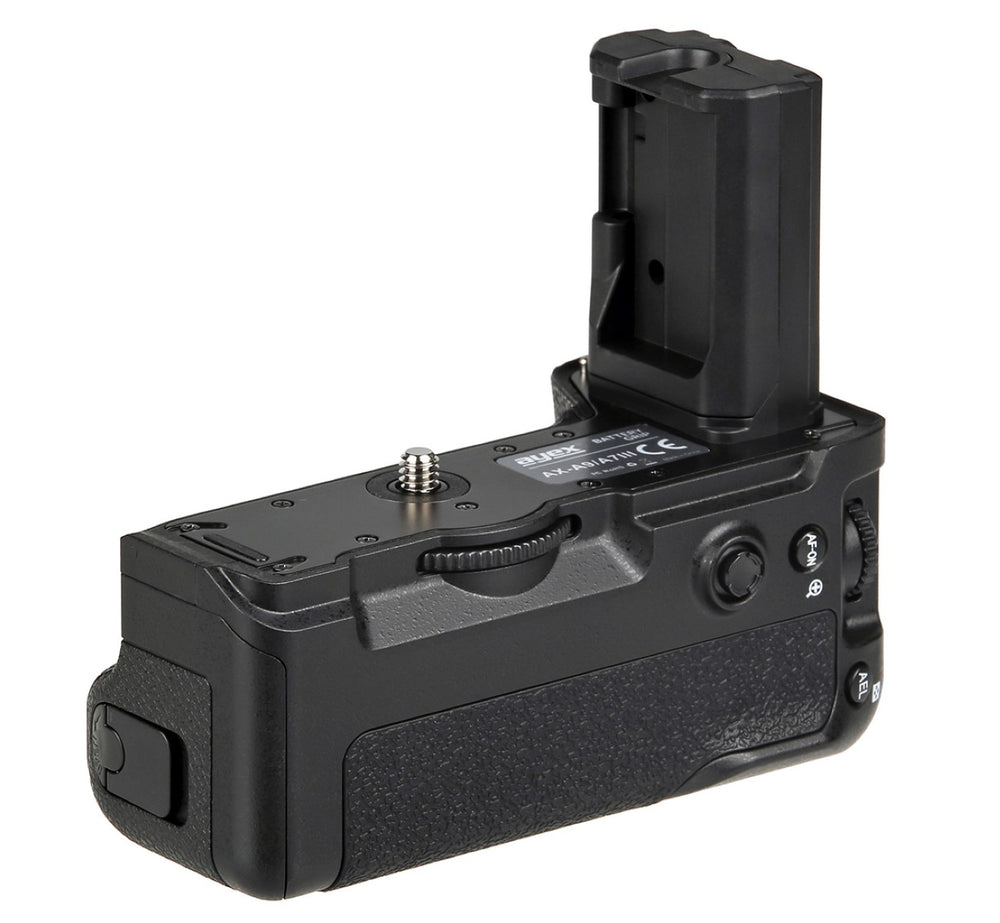 Batteriegriff Set für Sony Alpha A9 A7R III A7 III + 2x NP-FZ100 Akku + 1x USB Dual Ladegerät