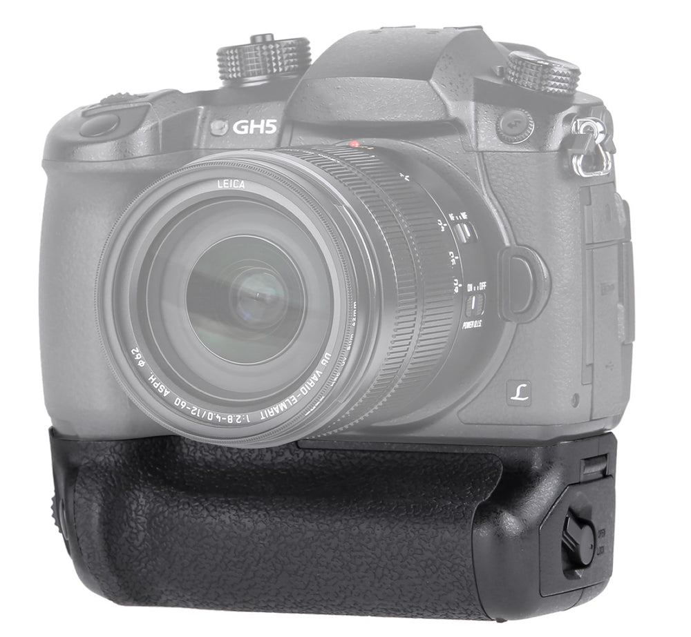 Batteriegriff Set für Panasonic Lumix GH5 + 2x BLF19E Akku + USB Dual Ladegerät