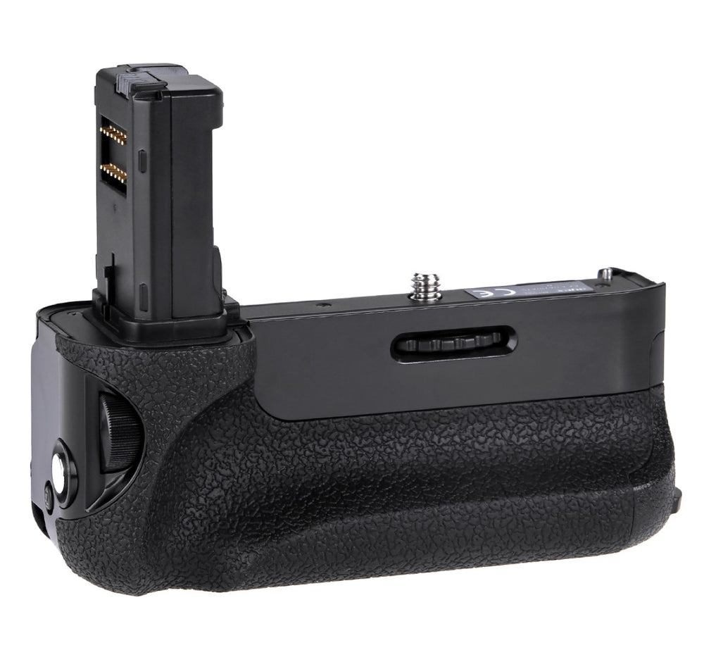 Batteriegriff Set für Sony Alpha A7 A7R A7S + 2x NP-FW50 Akku + 1x USB Dual Ladegerät