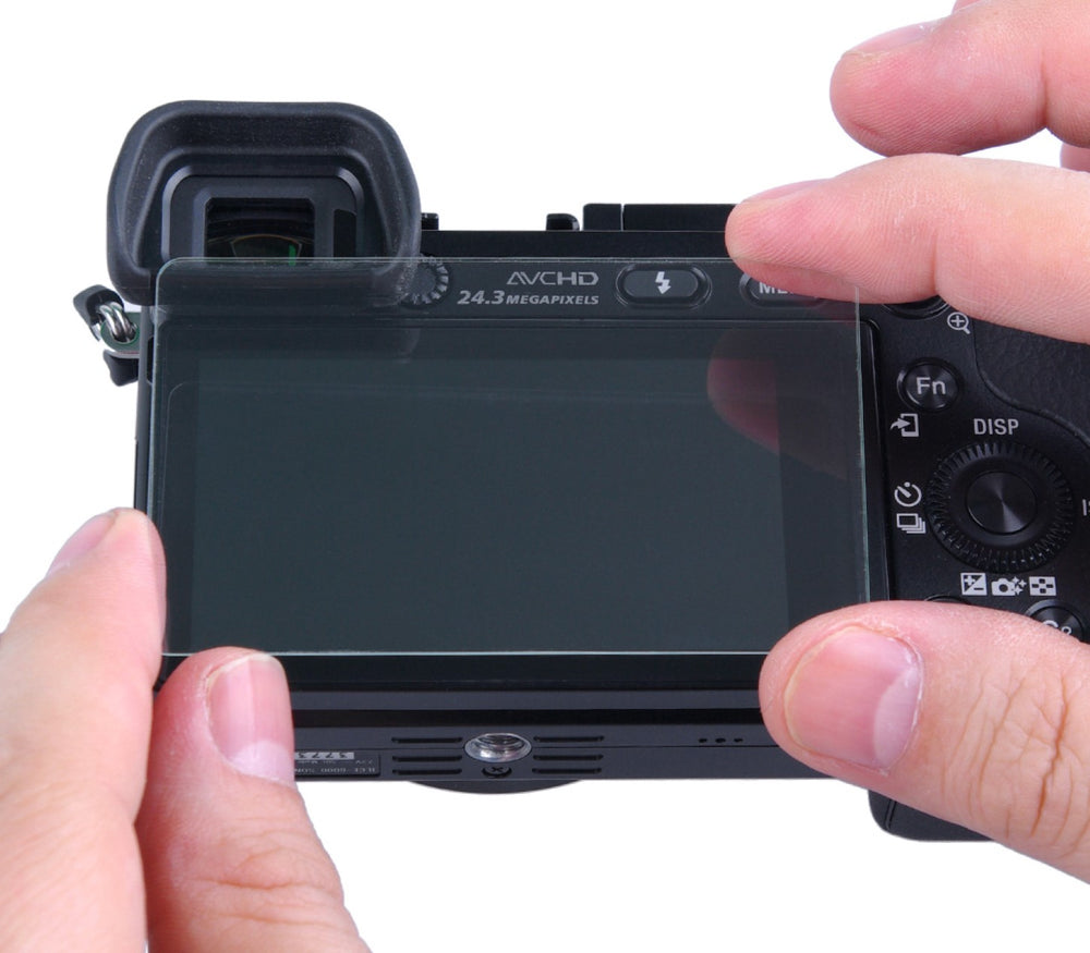 Displayschutz für Canon EOS 650D selbsthaftendes Echtglas